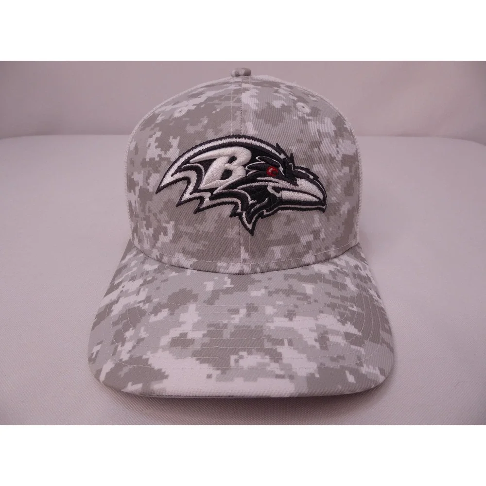New Era Baltimore Ravens Salute to Service Digital Camo Trucker Hat Snapback